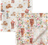 ittle Jump Muslin Swaddle Blankets for Boys Girls, 2 Pack Receiving Baby