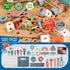 Set Drill,120Pcs Set ToolBench,Montessori 2+Year 2-4,Pretend 3-5 VEAIS Kids Tool with Toddler Tool with Toy