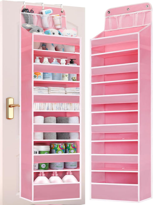 Over Door Hanging Organizer, No Tilt Baby Closet Organizer for Diaper Kids