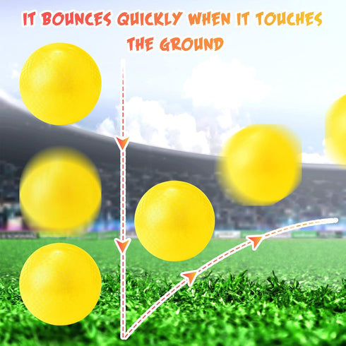 12 13 Inch Jerify Pcs Playground Balls Bulk Bouncy Dodgeball Inflatable Balls Playground Dodgeball Handball for Adults