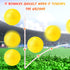 12 13 Inch Jerify Pcs Playground Balls Bulk Bouncy Dodgeball Inflatable Balls Playground Dodgeball Handball for Adults