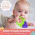 Baby Teething Toys 6-Pack, Food Grade Silicone Teether Set, Freezer Safe, BPA-Free for Babies 0-6 Months