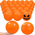 50 Pcs Halloween Pumpkin Inflatable Balls, Outdoor Decorations for Birthday Party, DIY Pumpkin Props