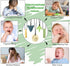 MISSLILI Sensory Chew Necklaces for Aggressive Chewers - Silicone Chewelry for Autism, ADHD, Oral Motor Therapy & Baby