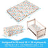 PlentiVive Pack 38x26 Pack Trifold and Play Mattress - Dual Sided N Play Mattress Pad (Firm for Baby, Soft