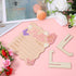 Josojoou Welcome Baby Sign, Hello World Newborn Sign, Pink Baby Name Announcement Mark, Butterfly Chrysanthemum Birth