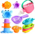 Fajiabao Baby Bath Toys for Kids Ages 1-3 Toddler Bath Toys Mold