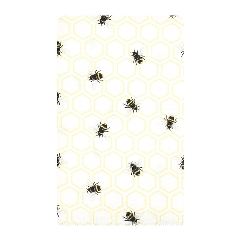 Hudson Baby Unisex Flannel Burp Cloth 10pk, Honey Bee, One Size