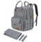 Qualyphant Extra Large Diaper Bag Backpack for Two Kids Twins - Expandable