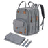Qualyphant Extra Large Diaper Bag Backpack for Two Kids Twins - Expandable