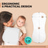 Premium Quality Organic Cotton 5 Pack Baby Burp Cloths – Large, Ultra Soft & Absorbent