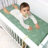 Set, 4-Piece Set, Set, Green Leaf Crib Bedding Baby Boy Bedding Neutral Nursery Bedding Fitted Crib Sheet, Crib Skirt