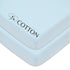 American Baby Company 2 Pack Fitted Mini Crib Sheets, 100% Natural Cotton 38" x 24", Soft & Breathable Blue