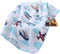 House Airplane Plane Quilt, Baby and Toddler Quilt Bedspread, Boys Girls Kid's Quilt, 43" X 51"
