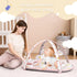ZILLYBEE 7 1 Tummy Baby Play Gym Mat, Activity Gym & Plat Mat for Child Baby Girls, in Time Stage-Based Mat for Infant