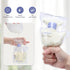 60-Piece Set 50 Packs Breastfeeding Care Kit for Nursing Moms, Complete Gift with Milk Collector, Storage Bags