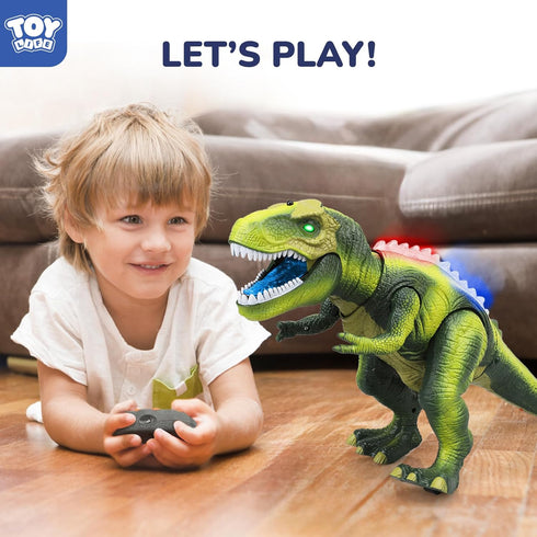 STEAM Life Dinosaur Toys for Kids 3-5, Remote Control Dinosaur Toys for Kids 8-12, T-Rex Gifts for Boys