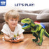 STEAM Life Dinosaur Toys for Kids 3-5, Remote Control Dinosaur Toys for Kids 8-12, T-Rex Gifts for Boys