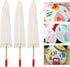 Parasol Mini Umbrella Doll Umbrella, White Blank Paper Parasol DIY Craft Umbrella, Cute Tiny Umbrella Mini Parasol