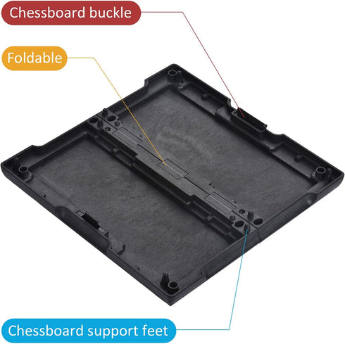 Magnetic Reversi Othello Board Game Set - Classic Educational Toy with Folding Board