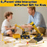 3 1 3-5, Playset Kids Construction Toys for Boys - in Excavator, Crane and Dump Trucks with Road Signs for Toddlers