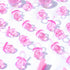 200 0.86 Inch Pieces Baby Pacifier Baby Shower Plastic Pacifier for Baby Shower Pacifier, Baby Shower Gender Show Party