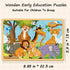 Puzzles for Kids Ages 4-6 - 4 Pack 24 PCs Jigsaw Puzzles, Educational Brain Teaser Boards for Toddlers