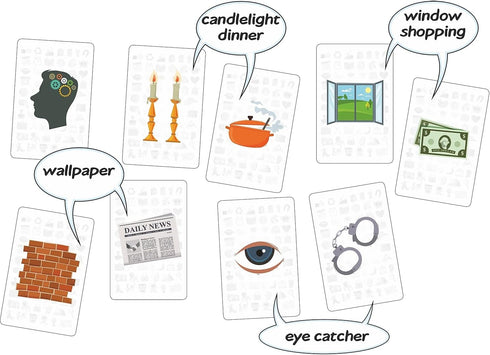 AMIGO Games Eye Sea - Fun Fast-Paced Brainstorming Party Card Game for 2-10 Players