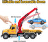 3+ 3-8 SASBSC Toy Trucks Big Tow Truck Toys for Year Old Boys with Sound and Light Friction Power Trucks Birthday Gifts
