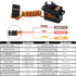 DSPOWER 5PCS 2G 3.7-4.2V 1/24 Plastic Gear Mini Servo, RC Micro Coreless Motor Digital Servos Kit for Fixed-Wing
