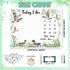 Mallard Duck Monthly Milestone Blanket for Baby Boy Flannel Newborn Infant Swaddle Growth Chart Photography Background