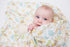 100% 47in 47in Lulujo Baby Swaddle Blanket| Unisex Softest Cotton Muslin Swaddle Blanket| Neutral Receiving Blanket