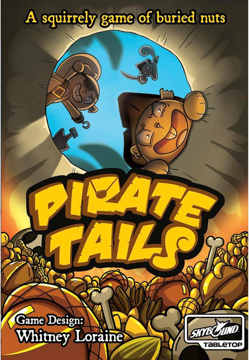 Skybound: Pirate Tails - A Squirrley Game of Buried Nuts, Collection Game for Ages 8+, 2-5 Players