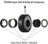 INJORA 1.0 Brass Beadlock Tires Set 4PCS for 1/18 TRX4M 1/24 RC Crawler Car Axial SCX24 Upgrade