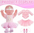 Kajaia 8 Pcs 18 Inch Doll Ballet Ballerina Outfits, Clothes & Accessories with Tutu Dance Dress