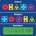Learning Resources Stacking Shapes Garden, Fine Motor Skills, Stacking and Sorting Puzzle Board, Montessori Toddler