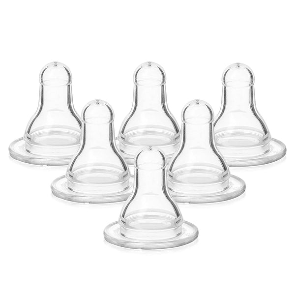 Evenflo Feeding Classic BPA-Free Silicone Fast Flow Nipples - 8 Months+, 6