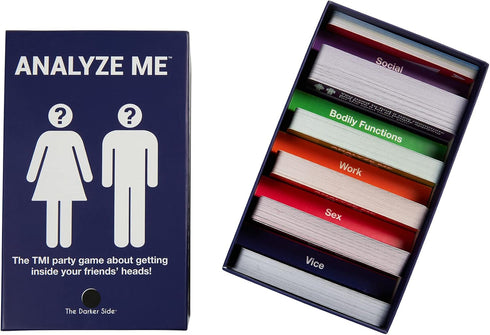 Analyze Me! Adult Party Game - Get to Know Your Friends A LOT Better!