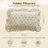 Pillowcase,1 Piece,14"x20" BuLuTu Cotton Muslin Kids Toddler Pillowcase with Cute Azalea Flowers Pattern Super Soft