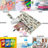 visesunny 2Pcs Vintage Dinosaur Plant Wet Bag with Zippered Pockets Washable Reusable Roomy