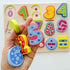 1-3 6XSET 2-4 3-5 QUOKKA Wooden Puzzles for Toddlers Chunky Toddler Puzzles Ages Learning Animals Numbers Alphabet