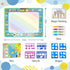 BlissfulBlend 3 4 5 6 7 8 Water Doodle Mat Kids Mess Free Coloring Doodle Mat Educational Toys for Years Old with Magic