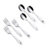 ANNOVA Kids Silverware Set, 6 Pieces Stainless Steel Flatware for Children, 3 Forks & 3 Spoons, Safari Animals Etched