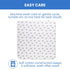 Delta Children 100% Cotton Flannel Baby Receiving Blankets for Girls Boys – 30x30 Inches (Pack of 2)
