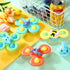 9 3 Leitee Pcs Suction Cup Toys Bath Toys Sensory Strong Suction Cup Toys Spinner Dimple Toy Birthday Gifts for Early