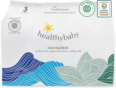 Our Diapers | EWG Verified Safe & Plant-Based Diapers | Leak Protection