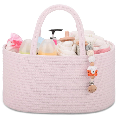 COMSE Baby Diaper Caddy Organizer, Car Caddy, Diaper Change Organizer, Gift Baskets