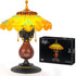 Ideas Table Lamp Mini Building Block Set, Creative Retro-Style Model for Home Décor