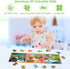 Magnetic Puzzles for Kids Ages 4-6, 20-Piece Travel Dinosaur Toddler Puzzles, Educational Learning Magnets for Road