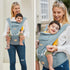 SNOOZYNEST 6-in-1 7-33 Baby Carrier Newborn to Toddler with Hip Seat, Soft Ergonomic All Positions Infant Carrier Ib